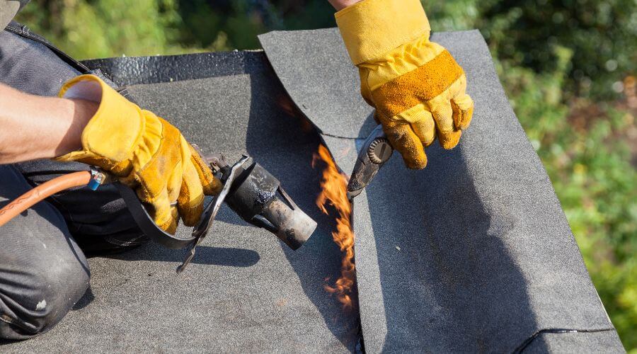 Professional flood damage restoration services in Gans, OK